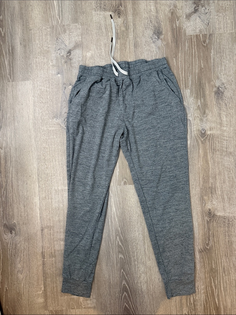 True Classic Weekend Men's Heather Gray Jogger Sweatpants
